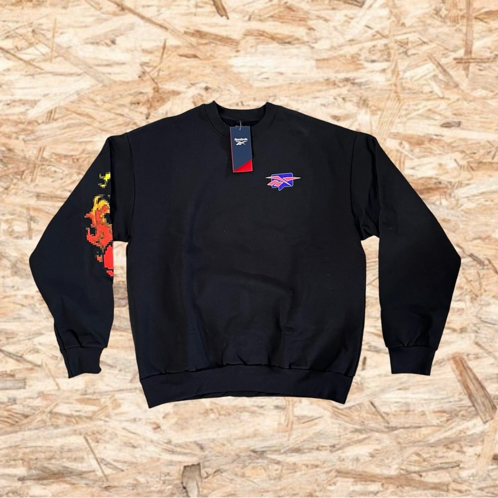 💙 NWT💙 REEBOK Nice Kicks Jam Heavyweight Crewneck Sweatshirt